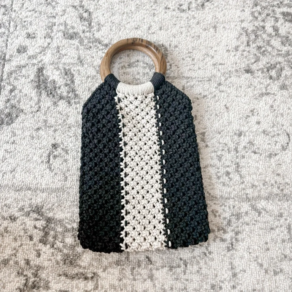 Laude the Label Gabby Mini Macrame Bag
